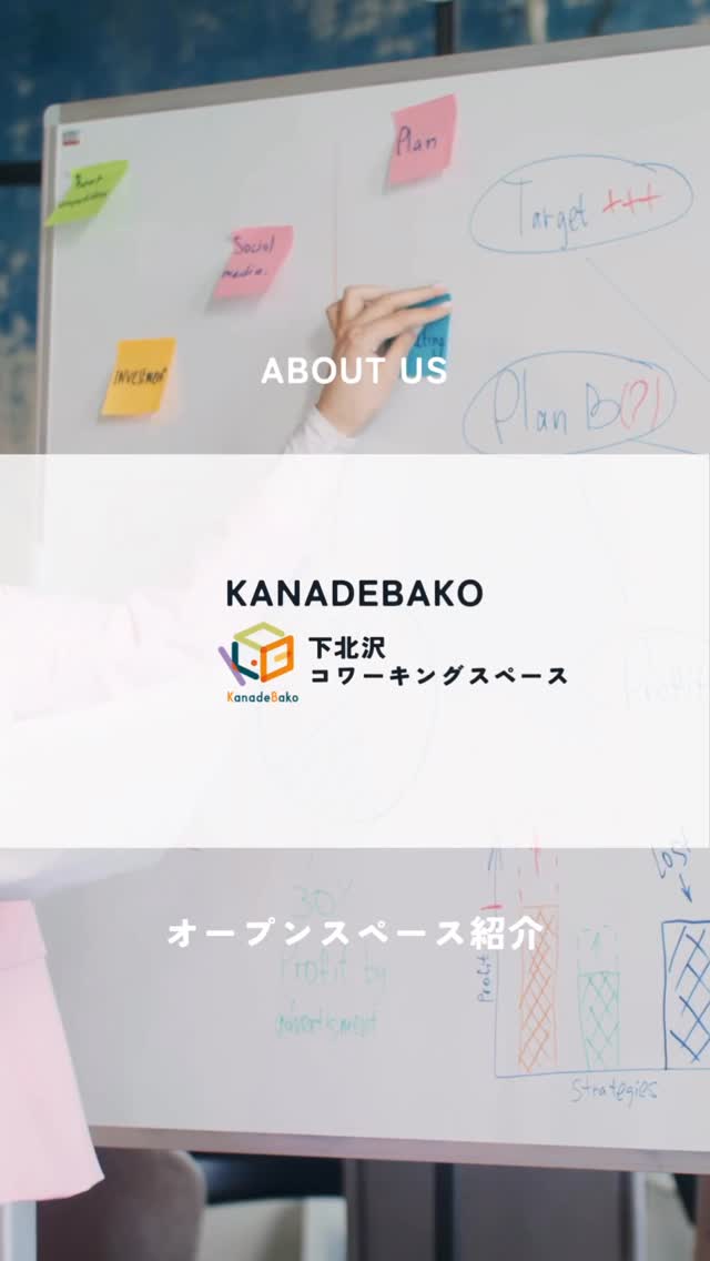 心地いいオープンスペースで、お仕事しませんか？☀️🌿
⁡

KanadeBakoの自慢は、なんといってもこの明るい空間！
日当たりが良いと、アイデアもいつもより湧いてくる気がします。
⁡
⁡

💻 オンライン会議もOK！
オープンスペースでのWeb会議や通話も可能です。
周りでお仕事中の方への配慮として、
・イヤホンの着用🎧
・適度な声量での会話
にご協力をお願いしています。
（集中したい時や、プライバシーを確保したい時は個室やフォンブースもおすすめです！※予約が必要です）
⁡

🖥 貸し出しモニターあります
「ノートPCだけだと作業しづらい……」という方へ。
無料で使える貸し出しモニターをご用意しています！
※数に限りがあるため、先着順となりますのでご了承ください。
開放的な空間で、気持ちよく作業を捗らせましょう✨⁡
⁡
⁡
#下北沢 #コワーキングスペース #下北沢コワーキングスペース #世田谷 #kanadebako