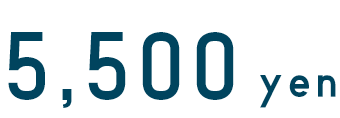 5,500 yen